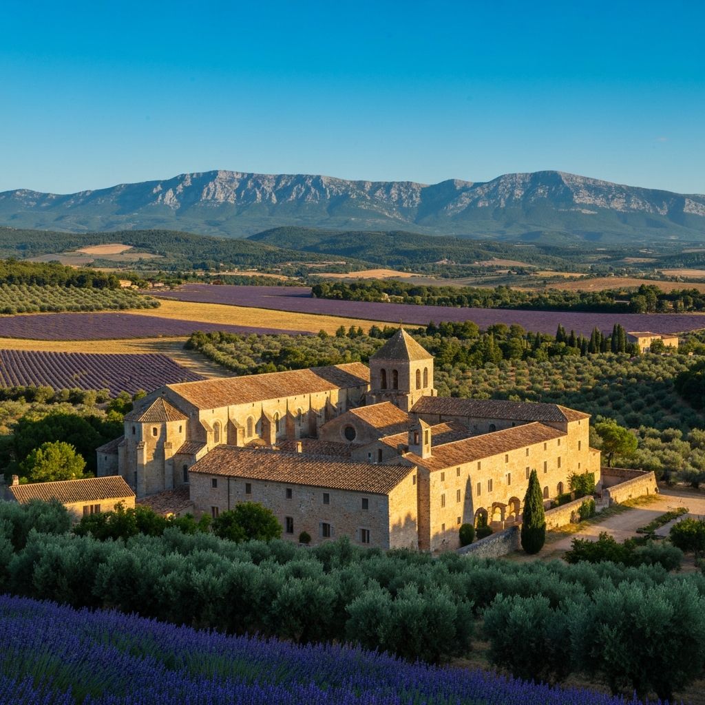 Village de Lurs en Provence
